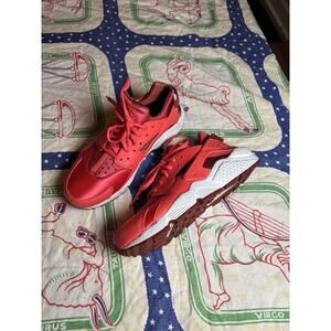 Nike Air Huarache Women's Run Ember Glow Red 634835-801 Running Shoes size 8